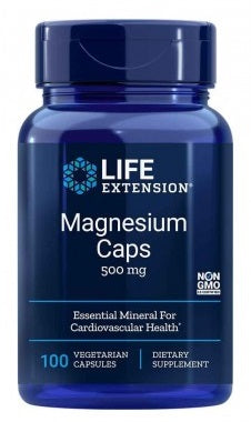 Magnesium Caps, 500mg - 100 vcaps - Sense42 Beauty and Health