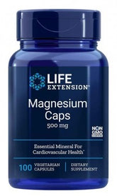 Magnesium Caps, 500mg - 100 vcaps - Sense42 Beauty and Health