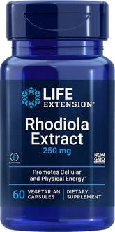 Rhodiola Extract, 250mg - 60 vcaps - Sense42 Beauty and Health