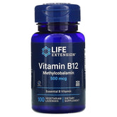 Vitamin B12 Methylcobalamin, 500mcg - 100 vegetarian lozenges - Sense42 Beauty and Health