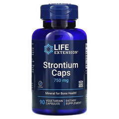 Strontium Caps, 750mg - 90 vcaps - Sense42 Beauty and Health