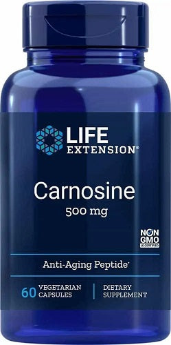 Carnosine, 500mg - 60 vcaps - Sense42 Beauty and Health