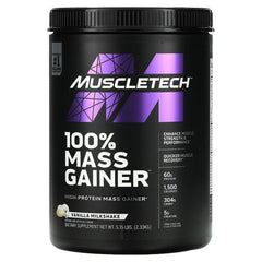 100% Mass Gainer, Vanilla Milkshake - 2330g - Sense42 Beauty and Health