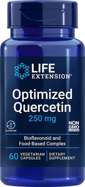 Optimized Quercetin, 250mg - 60 vcaps - Sense42 Beauty and Health