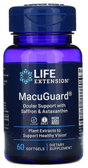 MacuGuard Ocular Support with Saffron & Astaxanthin - 60 softgels - Sense42 Beauty and Health