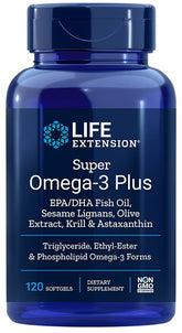 Super Omega-3 Plus - 120 softgels - Sense42 Beauty and Health
