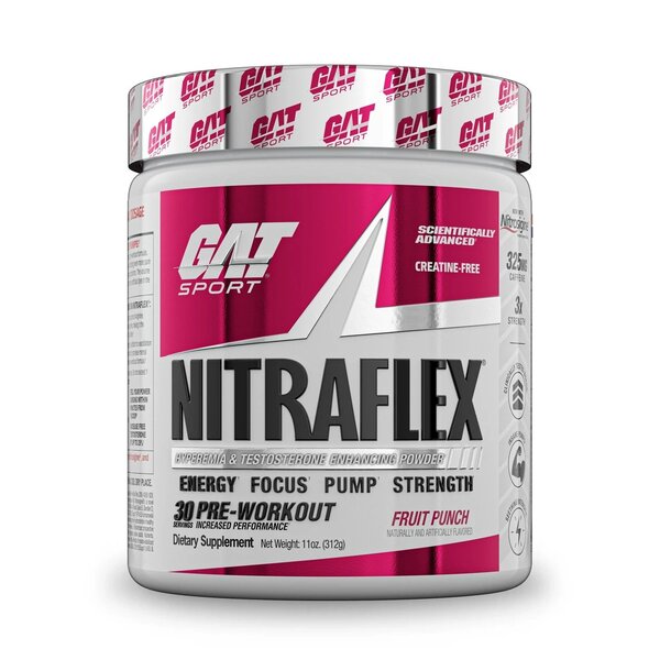 Nitraflex Advanced, Fruit Punch - 312g - Sense42 Beauty and Health