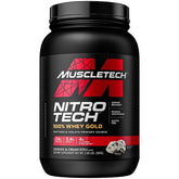 Nitro-Tech 100% Whey Gold, Cookies & Cream (EAN 631656710441) - 907g - Sense42 Beauty and Health
