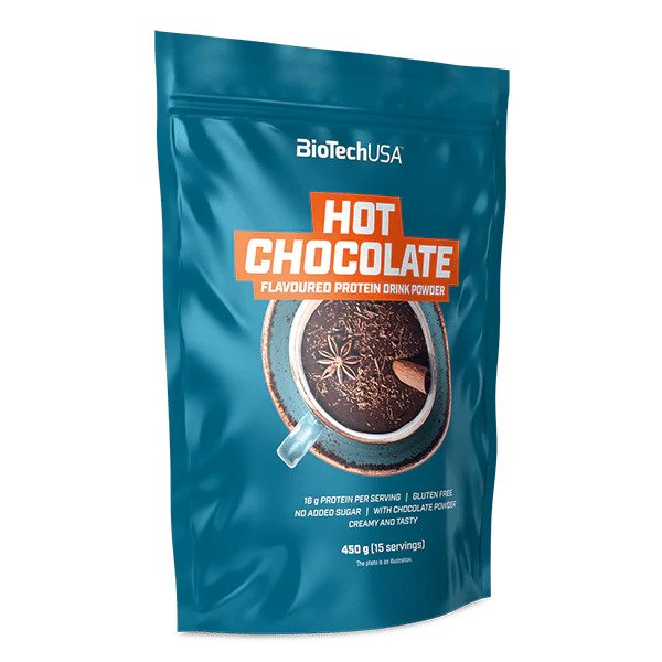 Hot Chocolate Protein Drink Powder - 450g - Sense42 Beauty and Health