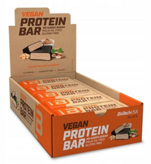 Vegan Protein Bar, Peanut Butter - 20 x 50g - Sense42 Beauty and Health