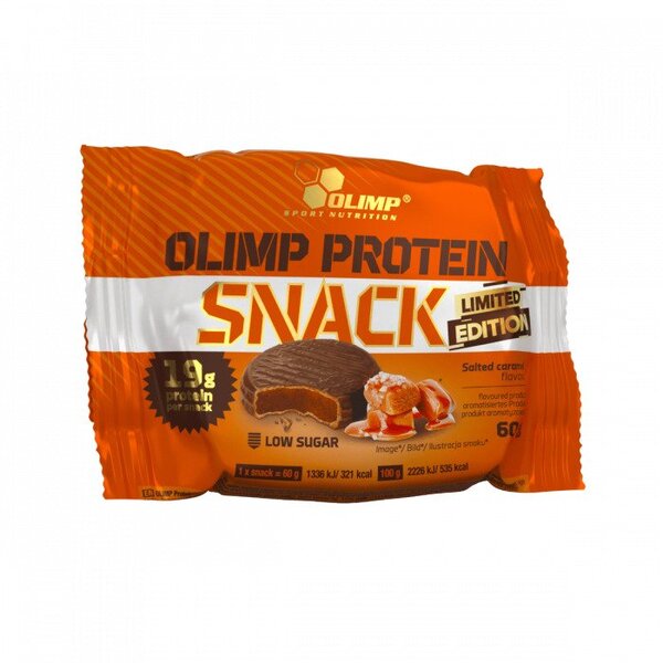 Protein Snack, Salted Caramel (Limited Edition) - 12 x 60g - Sense42 Beauty and Health