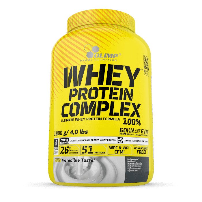 Whey Protein Complex 100%, Strawberry - 1800g - Sense42 Beauty and Health