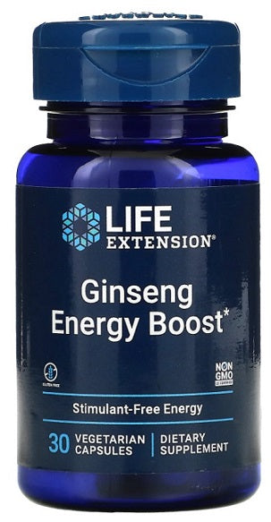 Ginseng Energy Boost - 30 vcaps - Sense42 Beauty and Health