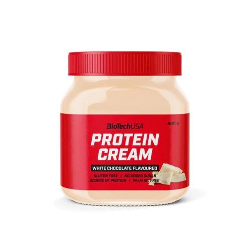BioTechUSA Protein Cream White Chocolate - 400g - Sense42 Beauty and Health
