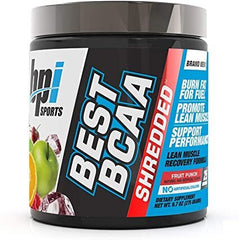 Best BCAA Shredded, Fruit Punch - 275g - Sense42 Beauty and Health