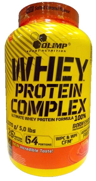 Whey Protein Complex 100%, Salted Caramel (EAN 5901330066313) - 2270g - Sense42 Beauty and Health