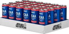 BCAA Amino-Hydrate + Energy Cans, Strawberry Soda - 24 x 330 ml. - Sense42 Beauty and Health
