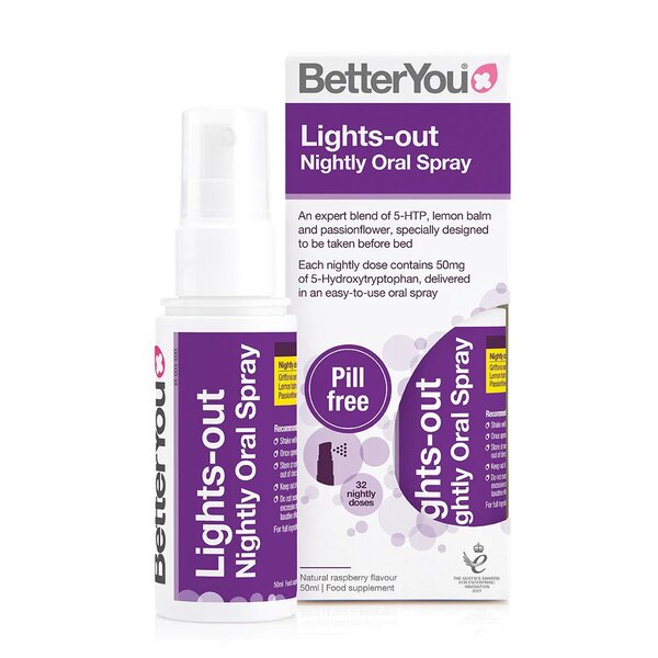 Lights-Out Nightly Oral Spray, Natural Raspberry - 50 ml. - Sense42 Beauty and Health