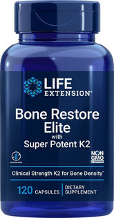 Bone Restore Elite with Super Potenet K2 - 120 caps - Sense42 Beauty and Health