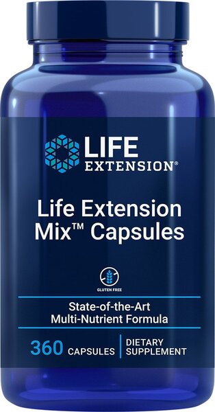 Life Extension Mix Capsules - 360 caps - Sense42 Beauty and Health