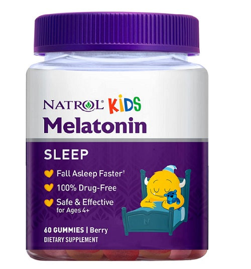 Kids Melatonin, Berry - 60 gummies - Sense42 Beauty and Health
