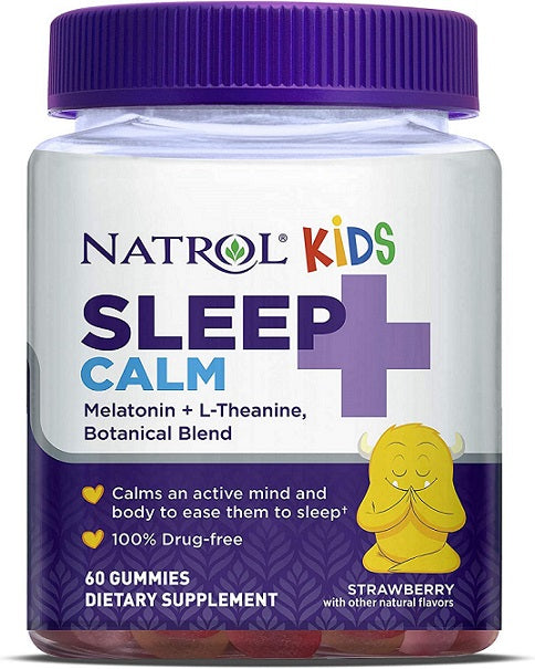 Kids Sleep + Calm, Strawberry - 60 gummies - Sense42 Beauty and Health