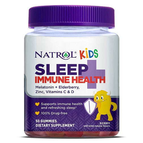 Kids Sleep + Immune Health, Berry - 50 gummies - Sense42 Beauty and Health