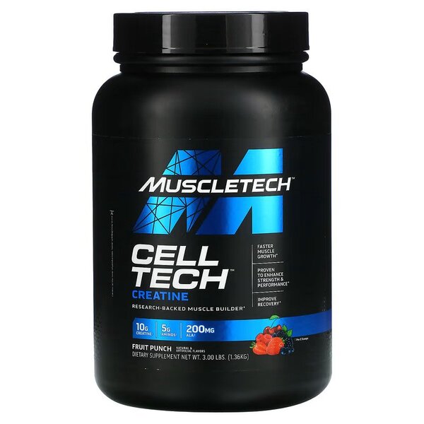 Cell-Tech Creatine, Fruit Punch (US Formula) - 1360g - Sense42 Beauty and Health