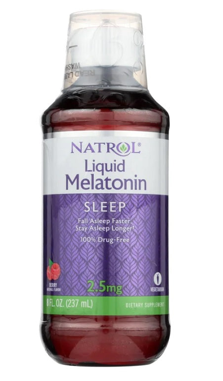 Liquid Melatonin, Berry - 237 ml. - Sense42 Beauty and Health