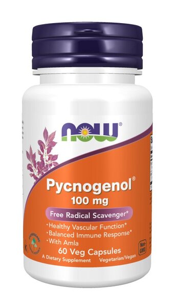 Pycnogenol, 100mg - 60 vcaps - Sense42 Beauty and Health