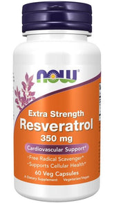 Resveratrol, Extra Strength 350mg - 60 vcaps - Sense42 Beauty and Health