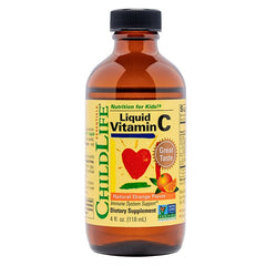 Liquid Vitamin C, Natural Orange - 118 ml. - Sense42 Beauty and Health