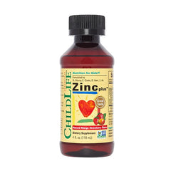 Zinc Plus, Natural Mango Strawberry - 118 ml. - Sense42 Beauty and Health