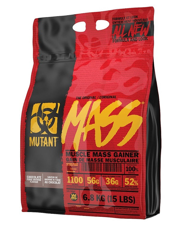 Mutant Mass, Chocolate Fudge Brownie - 6800g - Sense42 Beauty and Health