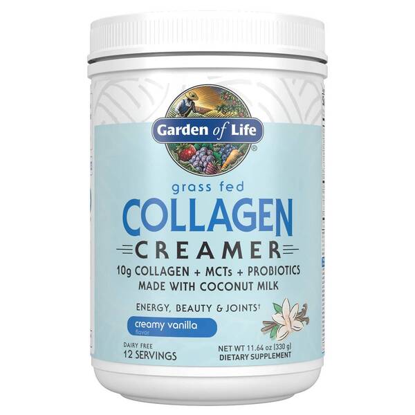 Grass Fed Collagen Creamer, Creamy Vanilla - 330g - Sense42 Beauty and Health