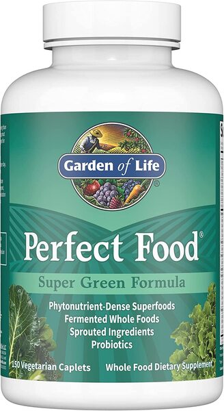 Perfect Food Super Green Formula - 150 vegetarian caplets - Sense42 Beauty and Health