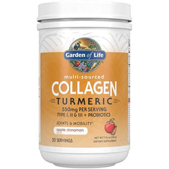 Multi-Sourced Collagen Turmeric, Apple Cinnamon - 220g - Sense42 Beauty and Health