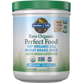 Raw Organic Perfect Food 100% Organic USA Wheat Grass Juice - 240g - Sense42 Beauty and Health