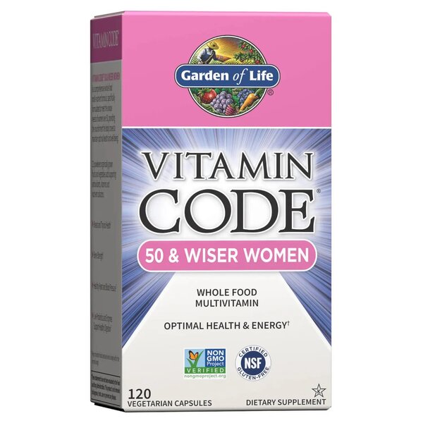 Vitamin Code 50 & Wiser Women - 120 vcaps - Sense42 Beauty and Health