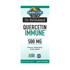 Dr. Formulated Quercetin Immune, 500mg - 30 vegetarian tablets - Sense42 Beauty and Health
