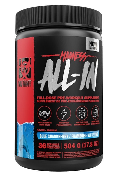Mutant Madness All-In, Blue Sharkberry - 504g - Sense42 Beauty and Health