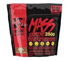 Mutant Mass Extreme 2500, Triple Chocolate - 2720g - Sense42 Beauty and Health