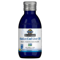 Dr. Formulated Alaskan Cod Liver Oil, Lemon - 200 ml. - Sense42 Beauty and Health