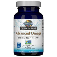 Dr. Formulated Advanced Omega, Citrus - 60 softgels - Sense42 Beauty and Health