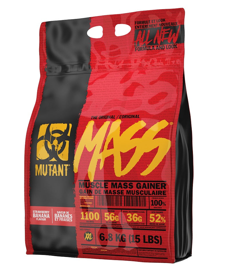 Mutant Mass, Strawberry Banana - 6800g - Sense42 Beauty and Health