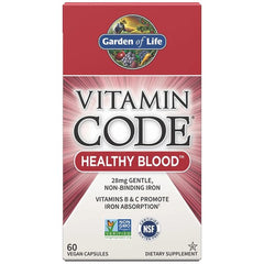 Vitamin Code Healthy Blood - 60 vegan caps - Sense42 Beauty and Health