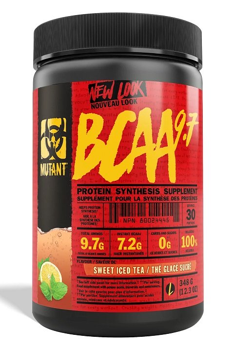 Mutant BCAA 9.7, Sweet Iced Tea - 348g - Sense42 Beauty and Health