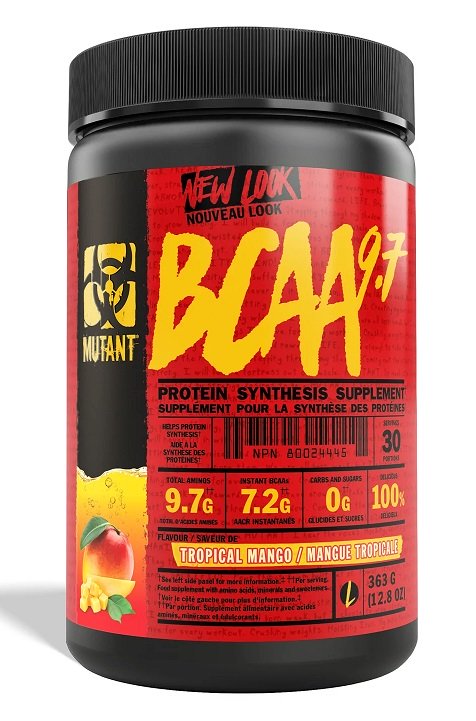 Mutant BCAA 9.7, Tropical Mango - 363g - Sense42 Beauty and Health