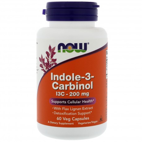 Indole-3-Carbinol (I3C), 200mg - 60 vcaps - Sense42 Beauty and Health