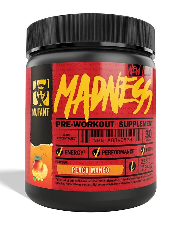 Mutant Madness, Peach Mango - 225g - Sense42 Beauty and Health